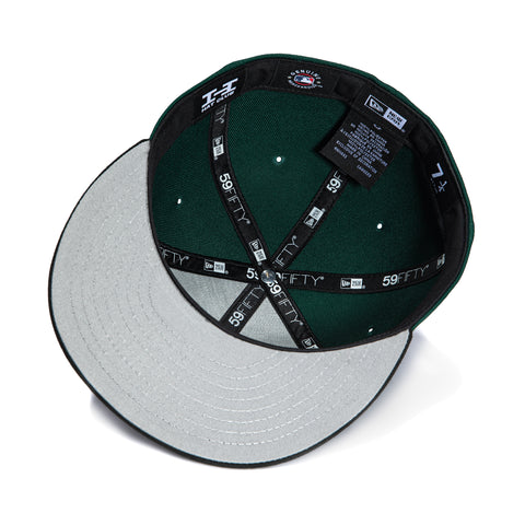 New Era 59Fifty Los Angeles Dodgers Logo Patch Mexico & USA Flag Hat - Green, Black New Era