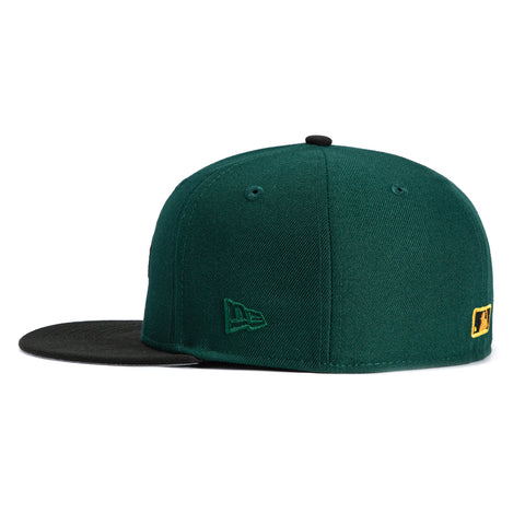 New Era 59Fifty Los Angeles Dodgers Logo Patch Mexico & USA Flag Hat - Green, Black New Era