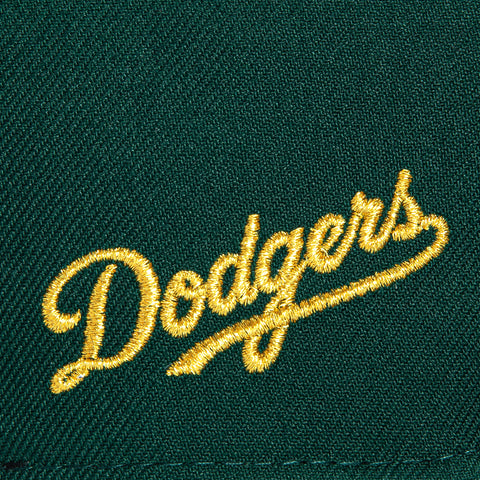 New Era 59Fifty Los Angeles Dodgers Logo Patch Mexico & USA Flag Hat - Green, Black New Era
