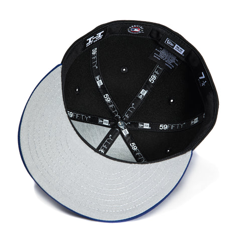New Era 59Fifty Los Angeles Dodgers Katakana Script Logo Patch Hat - Black, Royal New Era