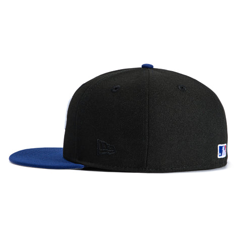 New Era 59Fifty Los Angeles Dodgers Katakana Script Logo Patch Hat - Black, Royal New Era