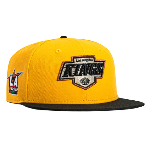 New Era 59Fifty Los Angeles Kings 2017 All Star Game Patch Hat - Gold, Black New Era
