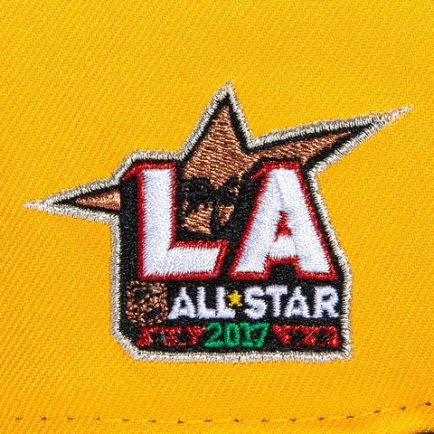 New Era 59Fifty Los Angeles Kings 2017 All Star Game Patch Hat - Gold, Black New Era