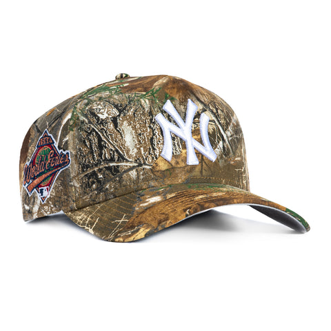 New Era 9Forty A-Frame New York Yankees 1996 World Series Patch Snapback Hat - Realtree New Era