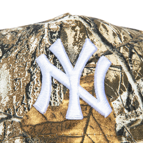 New Era 9Forty A-Frame New York Yankees 1996 World Series Patch Snapback Hat - Realtree New Era