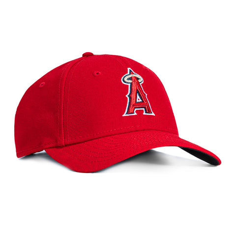 New Era 9Forty Youth Los Angeles Angels Velcro Hat - Red New Era