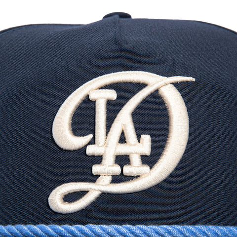 New Era The Golfer Los Angeles Dodgers 2024 City Connect Snapback Rope Hat - Navy New Era