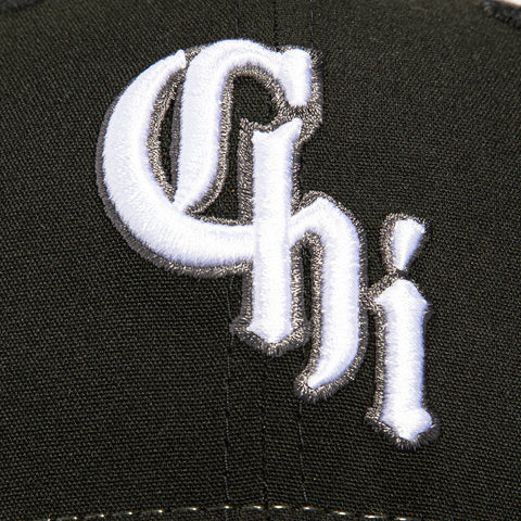 New Era 9Seventy Chicago White Sox City Connect Snapback Trucker Hat - Black, White New Era