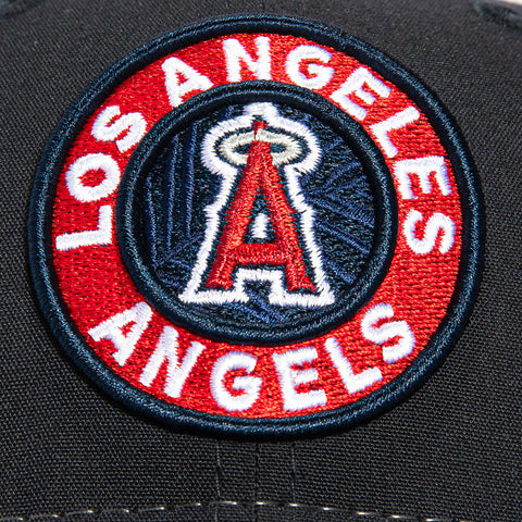 New Era 9Seventy Los Angeles Angels 2022 City Connect Snapback Trucker Hat - Navy, White New Era