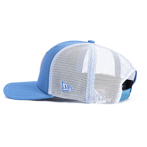 New Era 9Seventy Los Angeles Dodgers 2024 City Connect Snapback Trucker Hat - Light Blue, White New Era