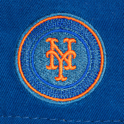 New Era 9Twenty New York Mets City Connect Patch Strapback Hat - Royal New Era
