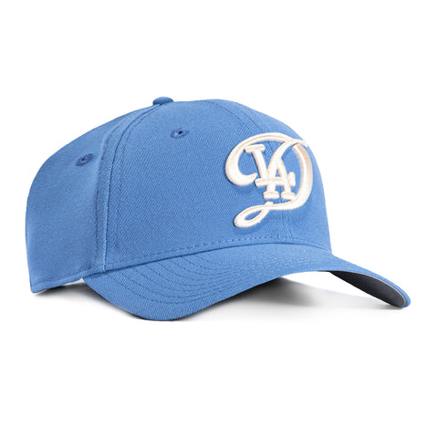 New Era 39Thirty Los Angeles Dodgers 2024 City Connect Stretch Fitted Hat - Light Blue New Era