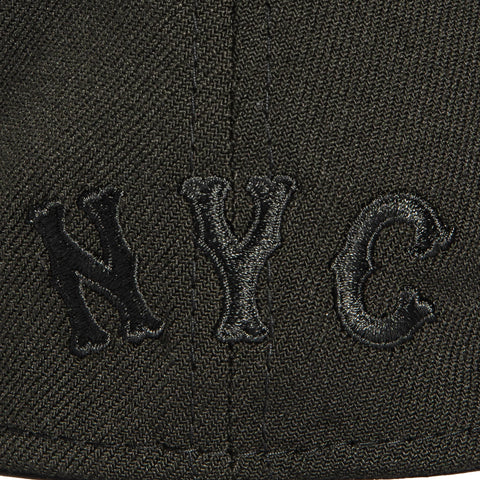 New Era 39Thirty New York Mets Stretch Fitted Hat - Black, Black New Era