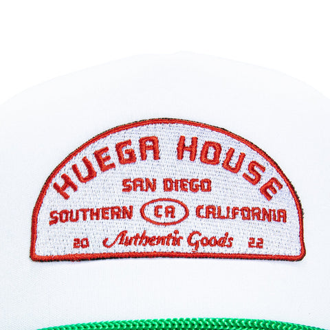 <div>HUEGA HIGH TIDE FOAM TRUCKER GRN/WHT SN</div> Huega House