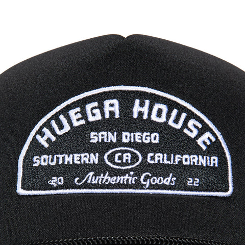 <div>HUEGA HIGH TIDE FOAM TRUCKER BLK SN</div> Huega House