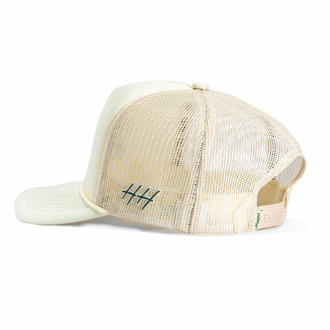<div>HUEGA DOUBLE SWAN FOAM TRUCKER CREAM SN</div> Huega House