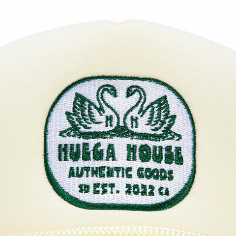 <div>HUEGA DOUBLE SWAN FOAM TRUCKER CREAM SN</div> Huega House
