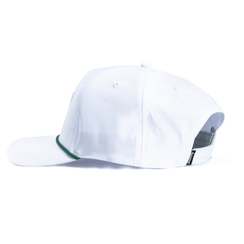 Breezy Golf Have A Day Retro Rope Snapback Hat - White Hat Club