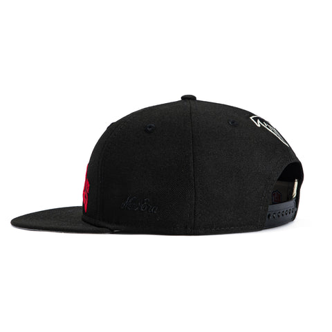 New Era 9Fifty Fear of God Retro Crown Atlanta Falcons Essentials Snapback Hat - Black Fear of God