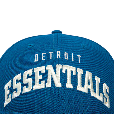 New Era 9Fifty Fear of God Retro Crown Detroit Lions Essentials Snapback Hat - Light Blue Fear of God