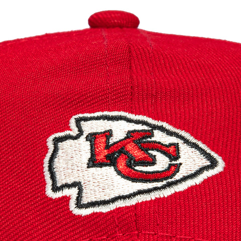 New Era 9Fifty Fear of God Retro Crown Kansas City Chiefs Essentials Snapback Hat - Red Fear of God