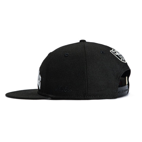 New Era 9Fifty Fear of God Retro Crown Las Vegas Raiders Essentials Snapback Hat - Black Fear of God