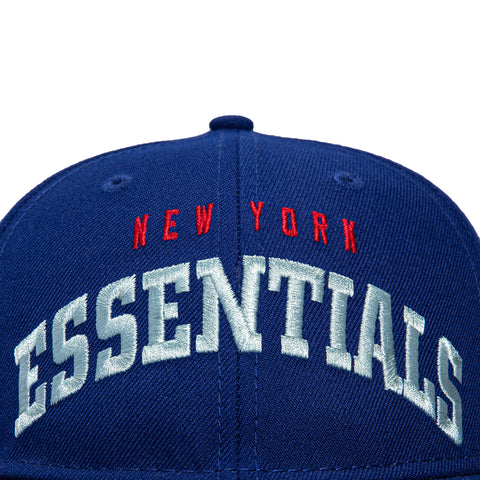 New Era 9Fifty Fear of God Retro Crown New York Giants Essentials Snapback Hat - Royal Fear of God