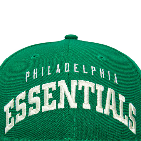 New Era 9Fifty Fear of God Retro Crown Philadelphia Eagles Essentials Snapback Hat - Kelly Fear of God