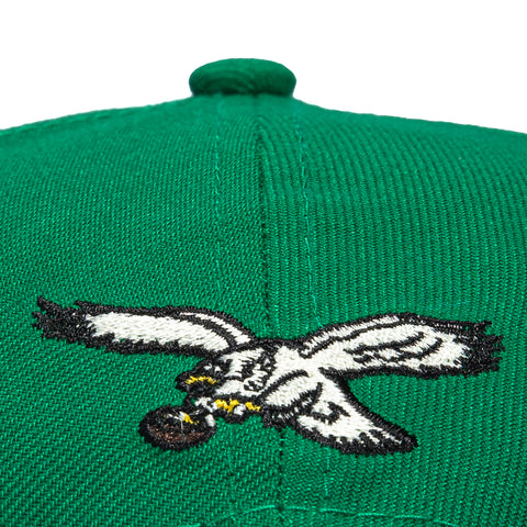 New Era 9Fifty Fear of God Retro Crown Philadelphia Eagles Essentials Snapback Hat - Kelly Fear of God