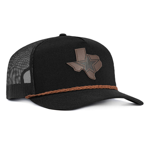 <div>HOOEY COWBOYS STATE ROPE TRUCKER BLK SN</div> Dallas Cowboys
