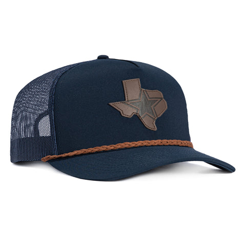 <div>HOOEY COWBOYS TRUCKER ROPE NVY SN</div> Dallas Cowboys