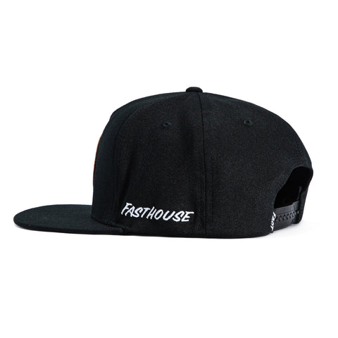 Fasthouse Renown Snapback Flexfit Hat - Black Fasthouse