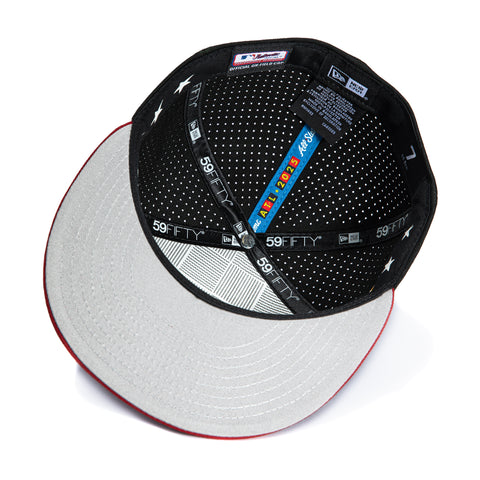 New Era 59Fifty Arizona Diamondbacks 2025 All Star Game Patch Hat - Black, Cardinal