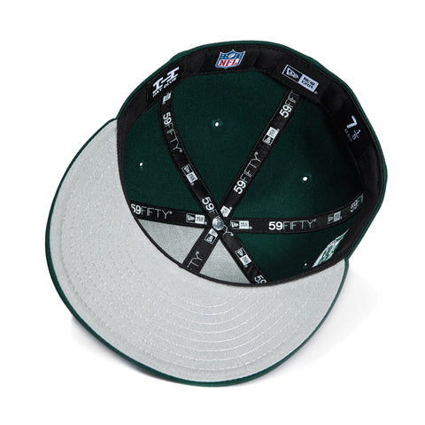 New Era 59Fifty New York Jets 40th Anniversary Champions Patch Hat - Green New Era