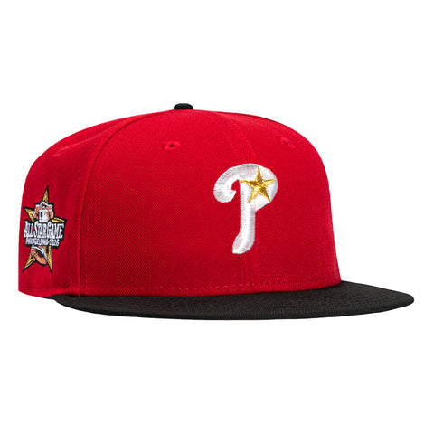 New Era 59Fifty Philadelphia Phillies 2026 All Star Game Patch Alternate Pink UV Hat - Red, Black New Era