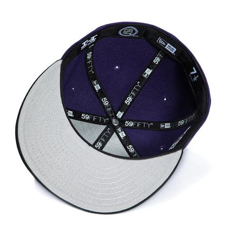 New Era 59Fifty Chicago Blackhawks 1991 All Star Game Patch Hat - Purple, Black New Era