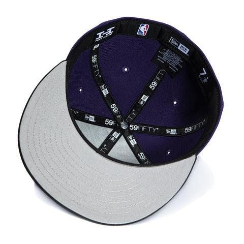 New Era 59Fifty Los Angeles Lakers Hyperfly Hat - Purple, Black New Era