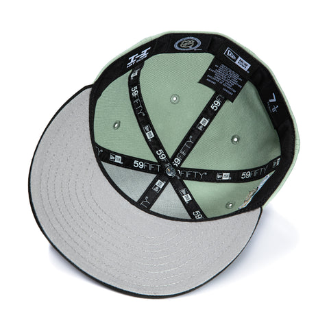 New Era 59Fifty Chicago Blackhawks 2015 Winter Classic Patch Hat - Everest Green, Black New Era