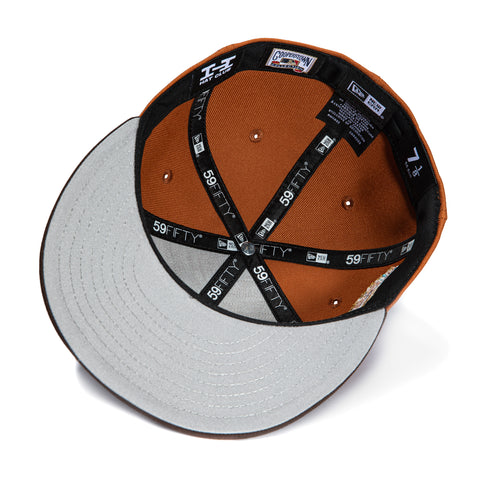 New Era 59Fifty Chicago Cubs 1990 All Star Game Patch 1979 Hat - Tan, Brown New Era