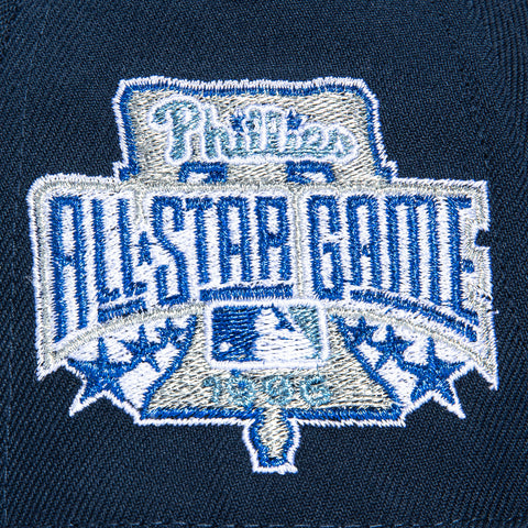 New Era 59Fifty Philadelphia Phillies 1996 All Star Game Patch Alternate Hat - Navy, Light Blue New Era