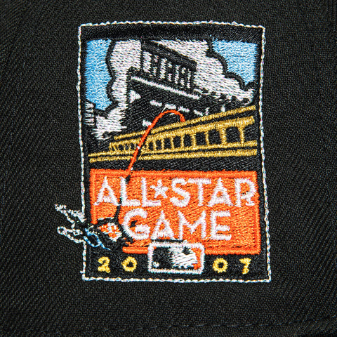 New Era 59Fifty San Francisco Giants 2007 All Star Game Patch Hat - Black, White New Era