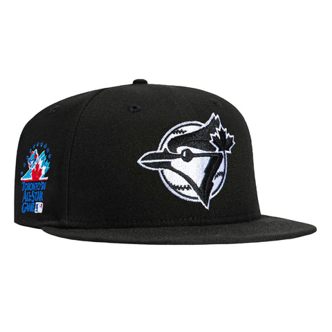 New Era 59Fifty Toronto Blue Jays 1991 All Star Game Patch Hat - Black, White New Era