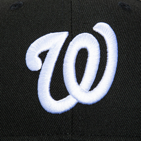 New Era 59Fifty Washington Nationals 2019 World Series Patch Hat - Black, White New Era