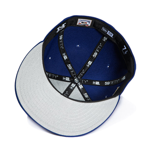 New Era 59Fifty New York Mets 1986 World Series Champions Patch Hat - Royal New Era