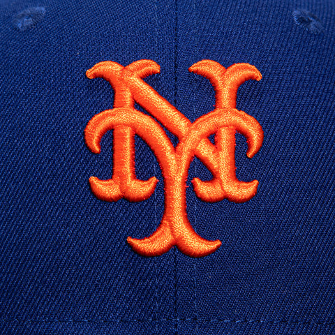 New Era 59Fifty New York Mets 1986 World Series Champions Patch Hat - Royal New Era