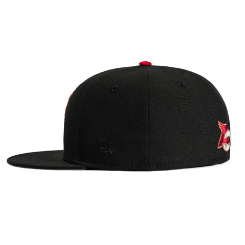 New Era 59Fifty Arizona Cardinals Flag Logo Hat - Black New Era