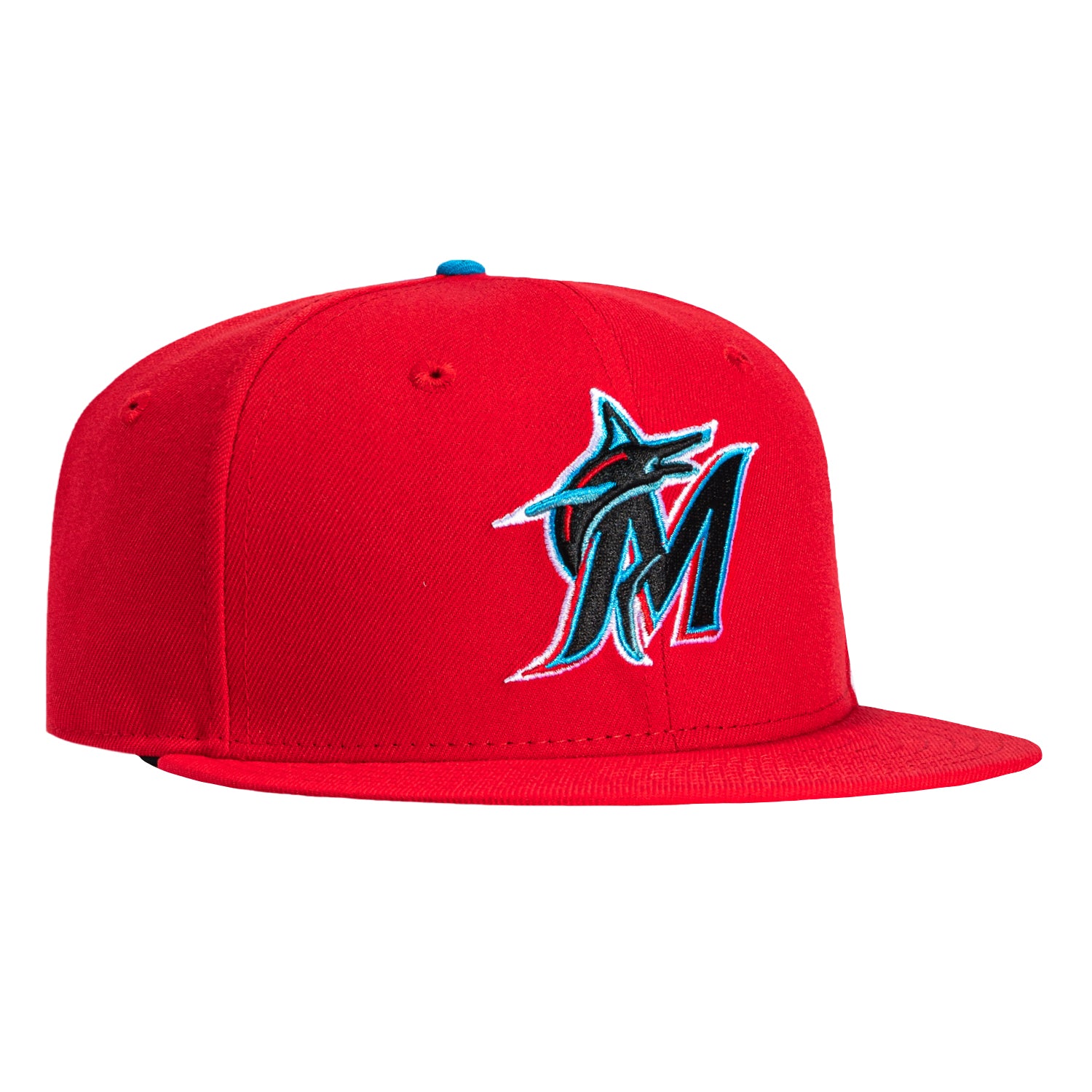 New Era 59Fifty Miami Marlins OTC Hat - Red – Hat Club
