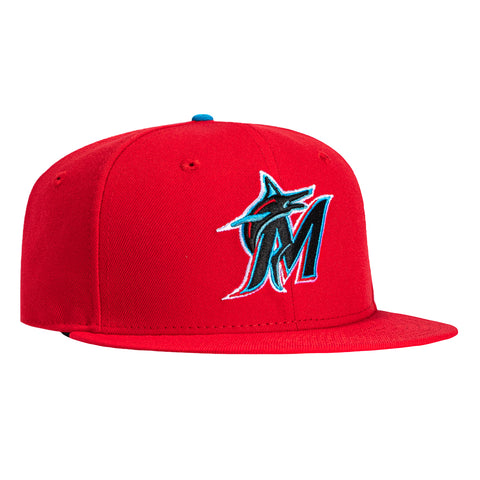 New Era 59Fifty Miami Marlins OTC Hat - Red New Era
