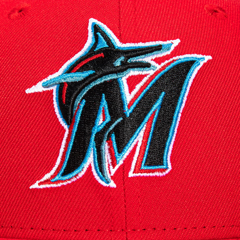 New Era 59Fifty Miami Marlins OTC Hat - Red New Era