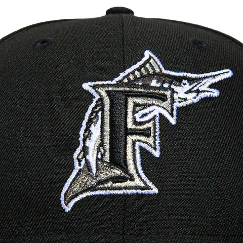 New Era 59Fifty Miami Marlins 1993 Inaugural Patch Hat - Black, White New Era